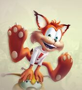 Bubsy - TWSB art