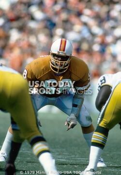 Dewey Selmon Tampa Bay Buccaneers 1976 Vintage Football -   Norway