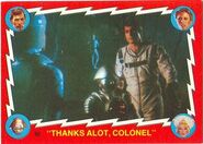 30. Thanks alot, Colonel