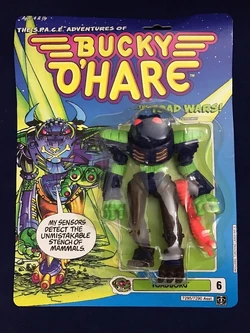 BLI53 Figurine PVC HASBRO 1991 Bucky O'Hare : Babuino Bruiser 11cm