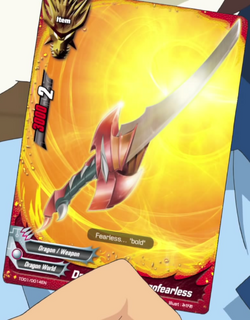 Dragonblade, Dragofearless, Future Card Buddyfight Wiki