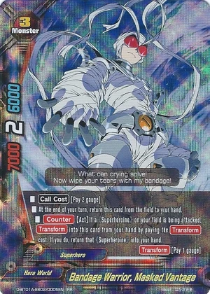 Bandage Warrior, Masked Vantage | Future Card Buddyfight