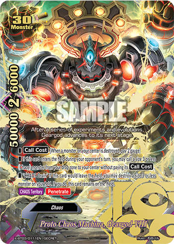 Proto Chaos Machina, Geargod VIII/Gallery | Future Card