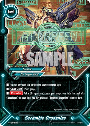Scramble Crossnize | Future Card Buddyfight Wiki | Fandom