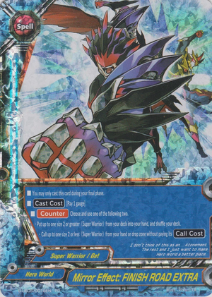 Mirror Effect: FINISH ROAD EXTRA | Future Card Buddyfight Mirror Effect: FINISH ROAD EXTRA | Future Card Buddyfight