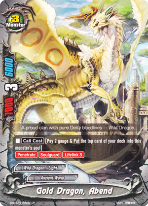 Golden Bullet, Thwackdrill | Future Card Buddyfight Wiki