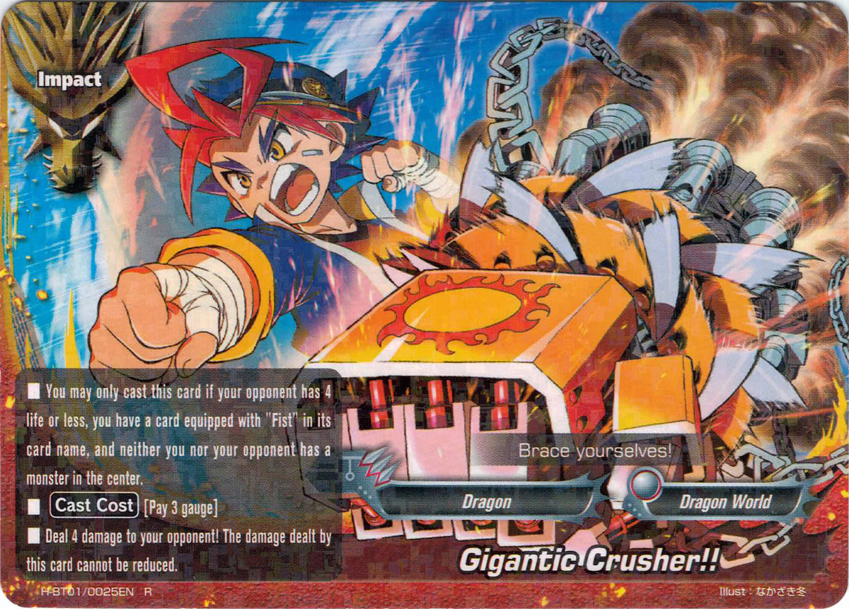 Gigantic Crusher!! | Future Card Buddyfight Wiki | Fandom
