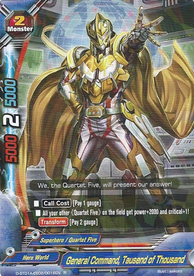 General Command, Tausend of Thousand | Future Card