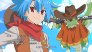 Tasuku and Jackknife as cowboys