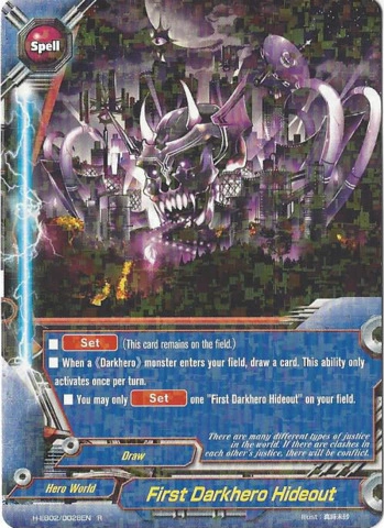 First Darkhero Hideout | Future Card Buddyfight Wiki | Fandom