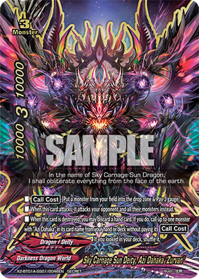 Sky Carnage Sun Deity, Azi Dahaka 