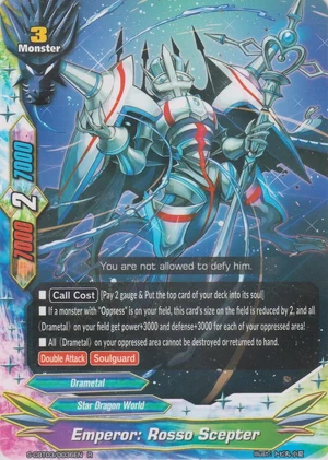 Emperor: Rosso Scepter | Future Card Buddyfight Wiki | Fandom