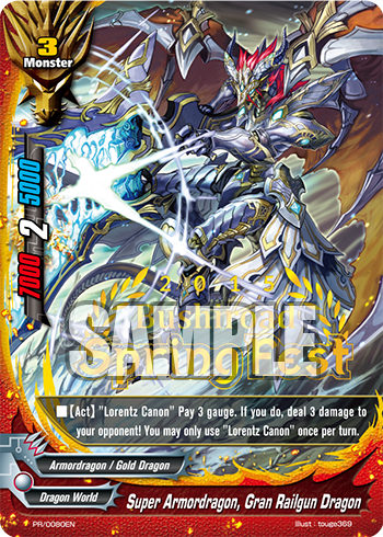 Super Armordragon, Gran Railgun Dragon | Future Card