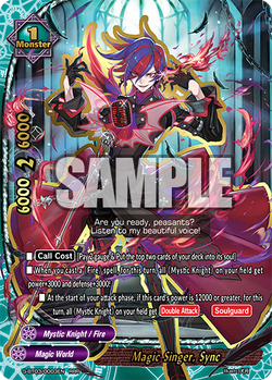 Magic Singer, Sync/Gallery | Future Card Buddyfight Wiki