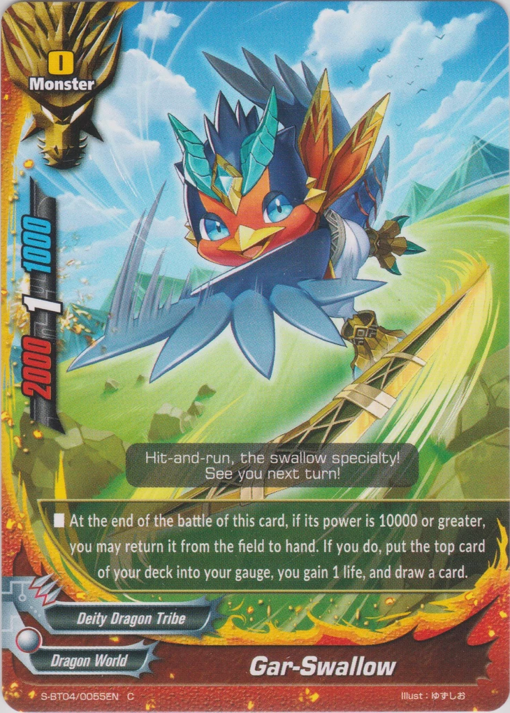 Gar-Swallow Future Card Buddyfight Wiki Fandom