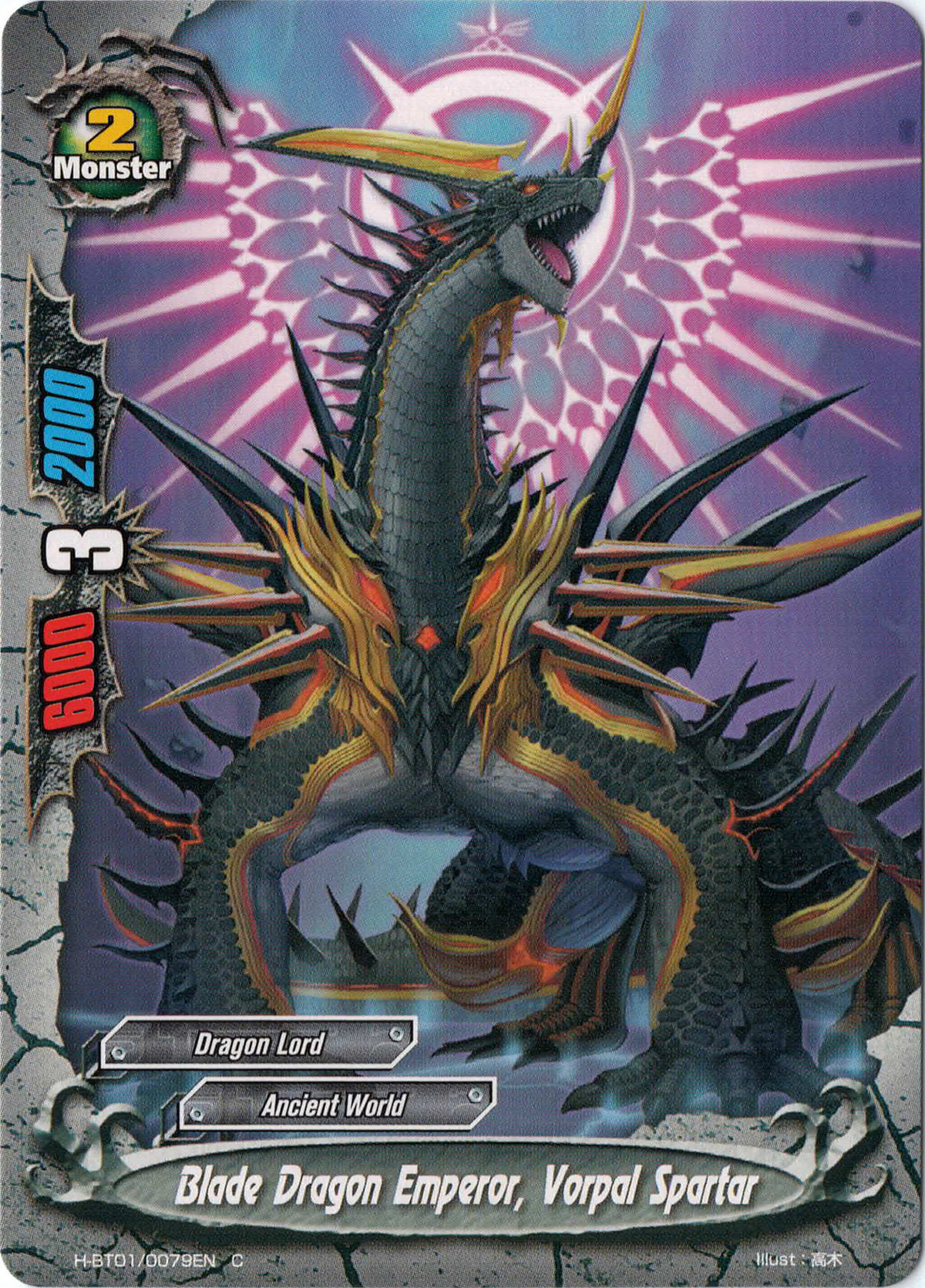 Blade Dragon Emperor, Vorpal Spartar | Future Card