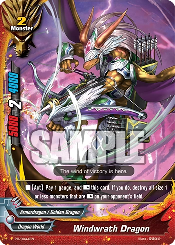 Windwrath Dragon | Future Card Buddyfight Wiki | Fandom