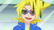 Noboru wearing America sunglasses