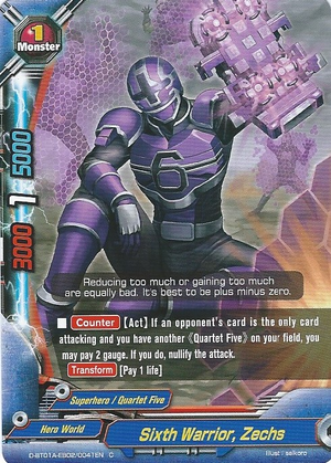 Sixth Warrior, Zechs | Future Card Buddyfight Wiki | Fandom
