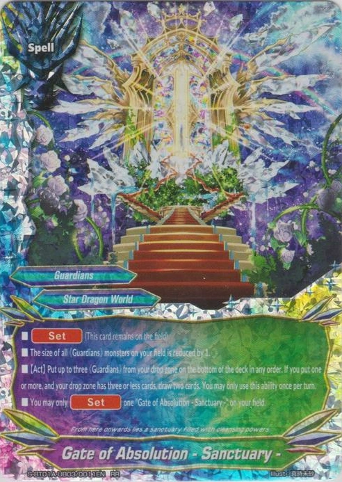 Gate Of Absolution Sanctuary Future Card Buddyfight Wiki Fandom