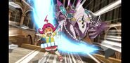 Systemic Dagger Dragon attacking Paruko Nanana