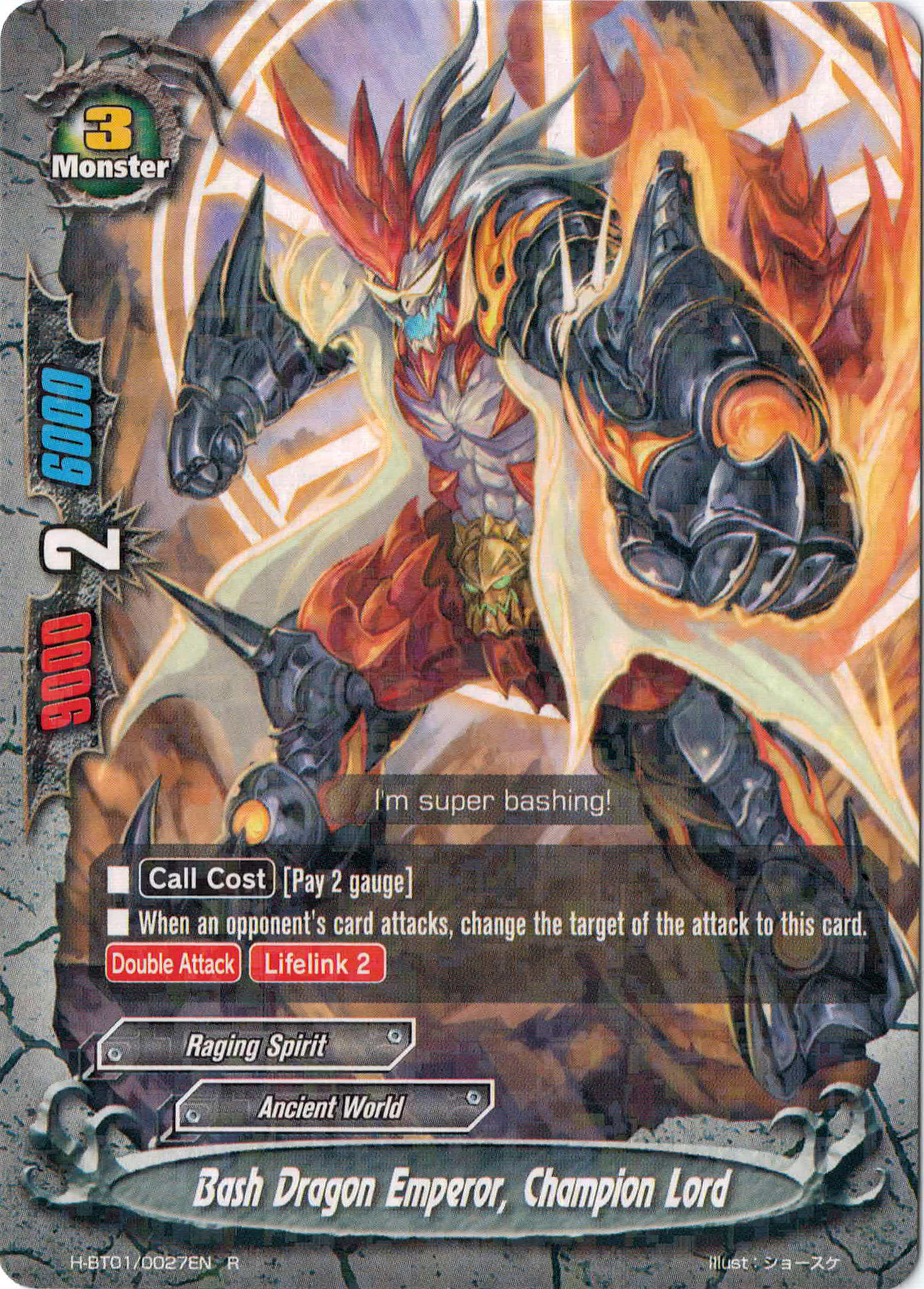 Bash Dragon Emperor Champion Lord Future Card Buddyfight Wiki Fandom