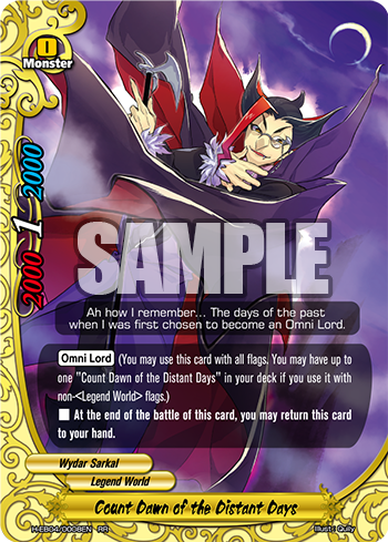 Count Dawn of the Distant Days | Future Card Buddyfight Wiki