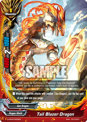 Tail Blazer Dragon | Future Card Buddyfight Wiki | Fandom