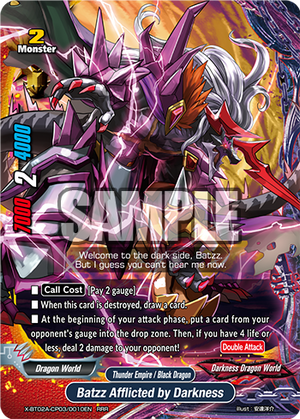 イービルバットマン　カオスブレード CHAOS B-Murder | Future Card Buddyfight Wiki | Fandom