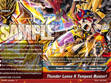 Thunder Lance X Tempest Buster!