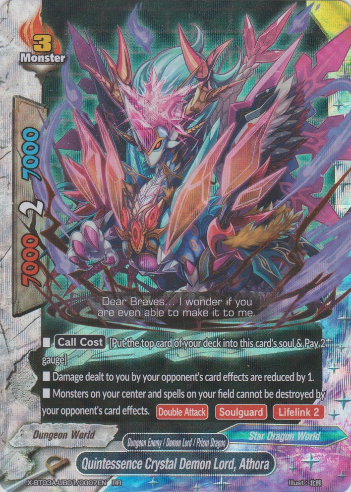 Quintessence Crystal Demon Lord, Athora | Future Card