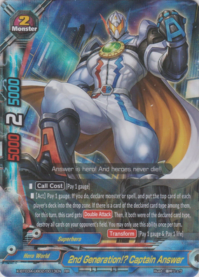 2nd Generation!? Captain Answer | Future Card Buddyfight
