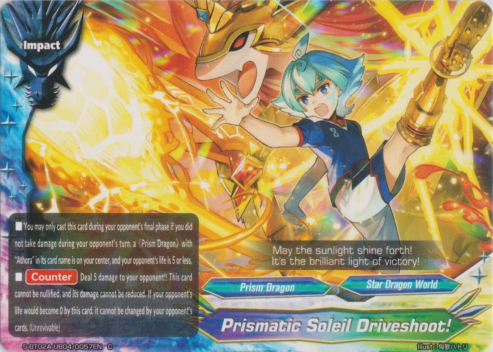 Prismatic Soleil Driveshoot! | Future Card Buddyfight Wiki
