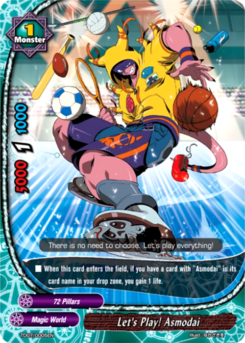 Let's Play! Asmodai | Future Card Buddyfight Wiki | Fandom