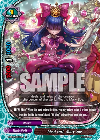 カードダスその他 Mary SR Ideal Girl, Mary Sue | Future Card Buddyfight Wiki | Fandom