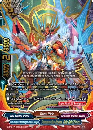Transcend Sun Dragon, Balle Soleil Future | Future Card
