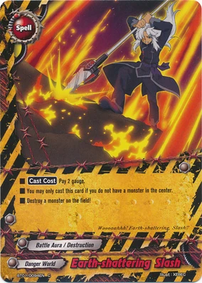 Earth-shattering Slash | Future Card Buddyfight Wiki | Fandom