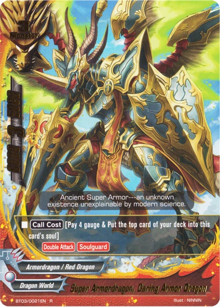 Super Armordragon, Daring Armor Dragon | Future Card Buddyfight