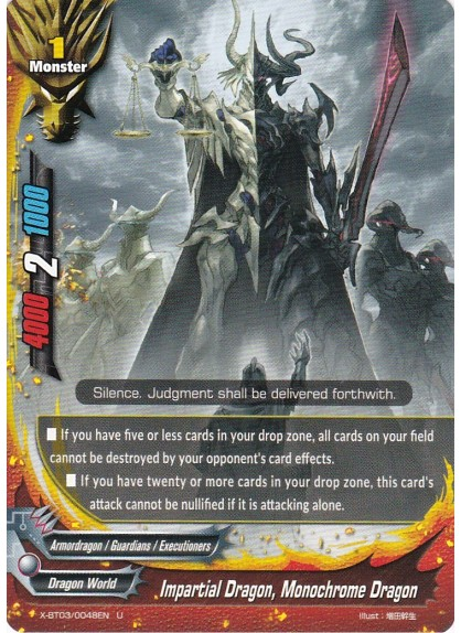 Impartial Dragon, Monochrome Dragon | Future Card Buddyfight Impartial Dragon, Monochrome Dragon | Future Card Buddyfight