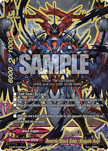 Reverse Black Eddy, Abygale Asyl | Future Card Buddyfight