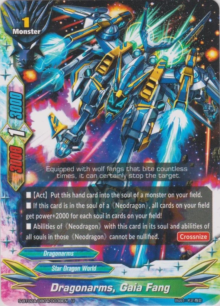 Biggest Dragonarms Sonic Blast R Foil Buddyfight Cards 517, 57 OFF