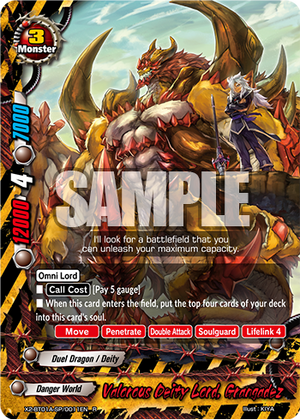 Valorous Deity Lord, Grangadez | Future Card Buddyfight Wiki