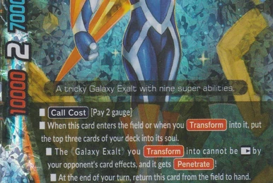 バディファイト　新たなる力 コスモマン “エスカ・ギア” デッキコード「GL03」のデッキ | DECK LOG（デッキログ）