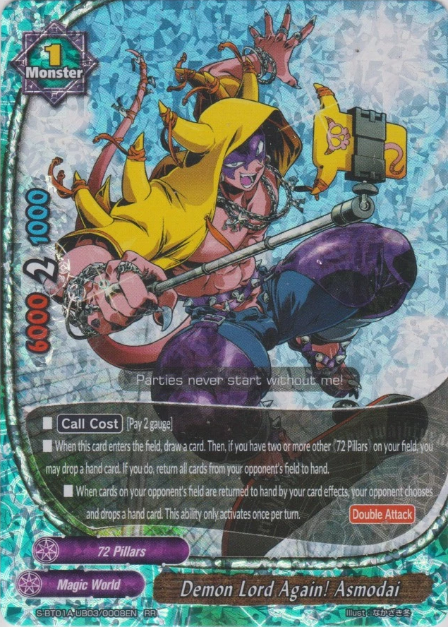 Demon Lord Again! Asmodai | Future Card Buddyfight Wiki | Fandom Demon Lord Again! Asmodai | Future Card Buddyfight Wiki | Fandom