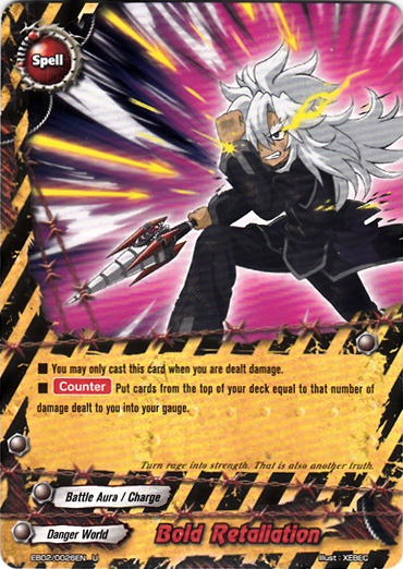 Bold Retaliation | Future Card Buddyfight Wiki | Fandom