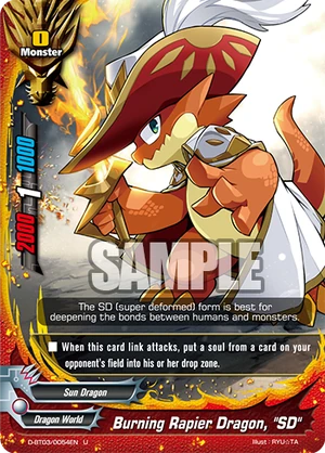 Burning Rapier Dragon, 