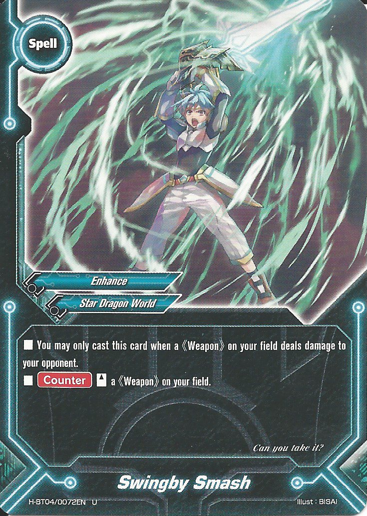 Swingby Smash | Future Card Buddyfight Wiki | Fandom