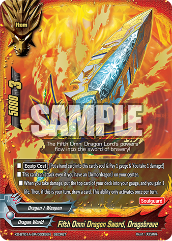 Dragonblade, Dragobrave, Future Card Buddyfight Wiki