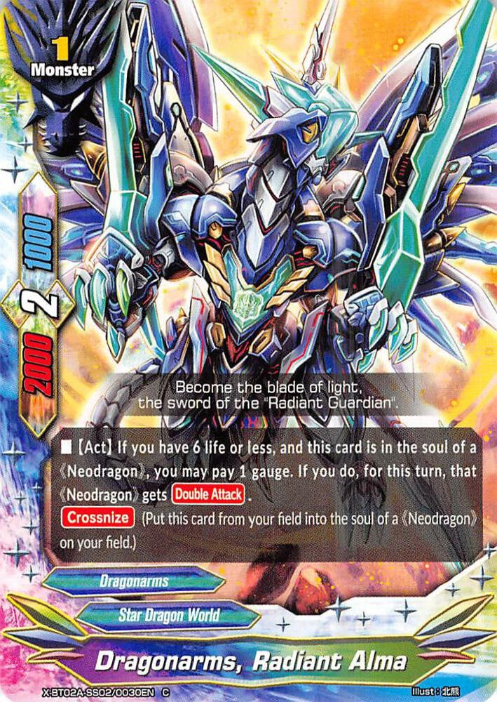 Dragonarms, Radiant Alma | Future Card Buddyfight Wiki | Fandom
