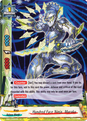 Hundred Face Ninja, Muraku | Future Card Buddyfight Wiki